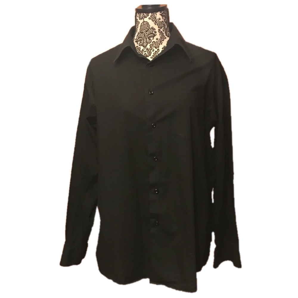 Playa Grande Black Casual Button Up Shirt Size XL